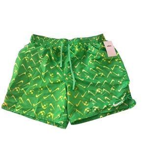 Nike Digi Swoosh Ombre Lap 7” Swim Shorts NESSD516-380 Electric Algae Sz X-Large